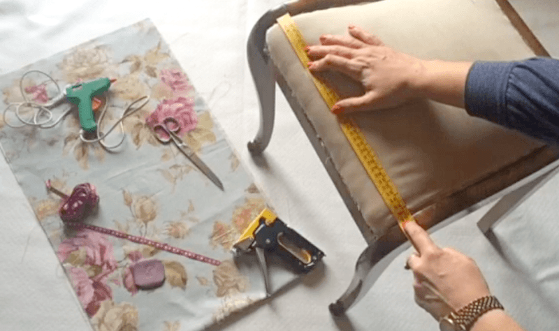 tutorial para tapizar silla