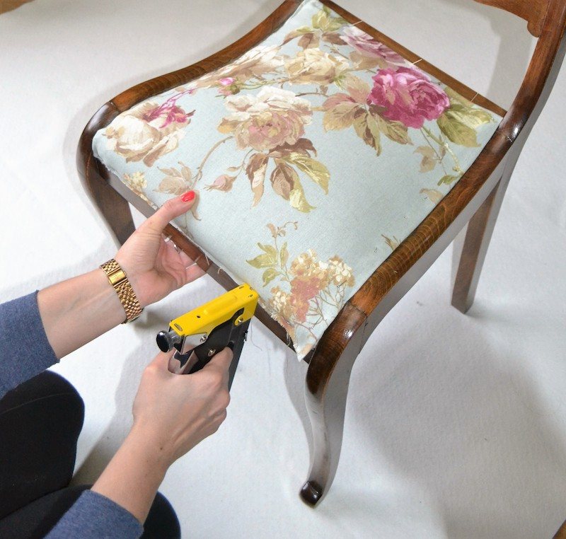 tutorial para tapizar silla