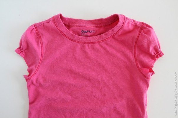 customizar una camiseta de niña