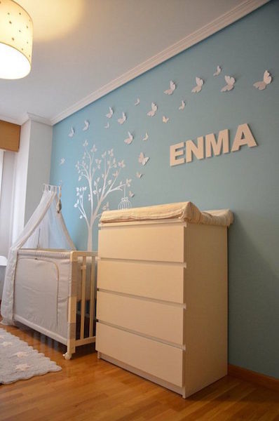ideas para decorar habitaciones de bebés