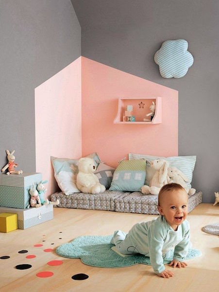 ideas para decorar habitaciones de bebés